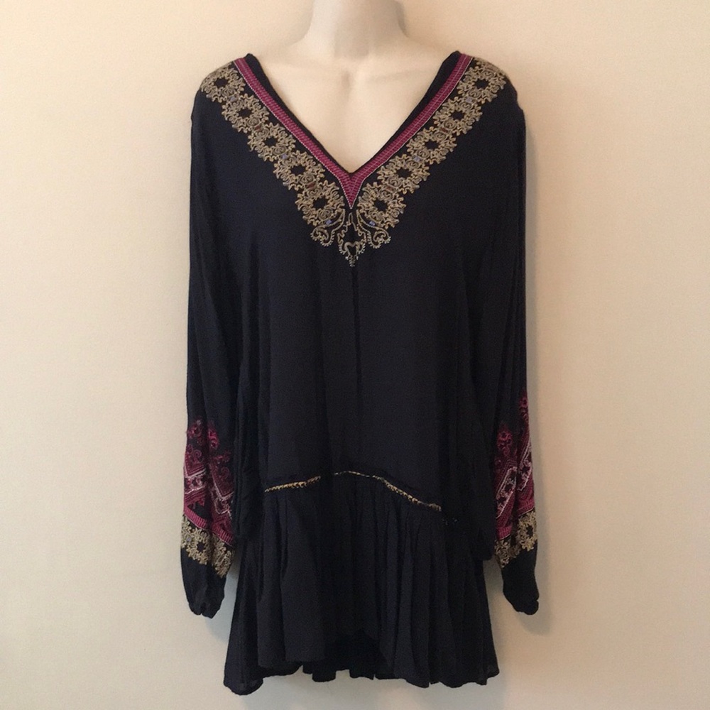 Free People Tunic Blouse